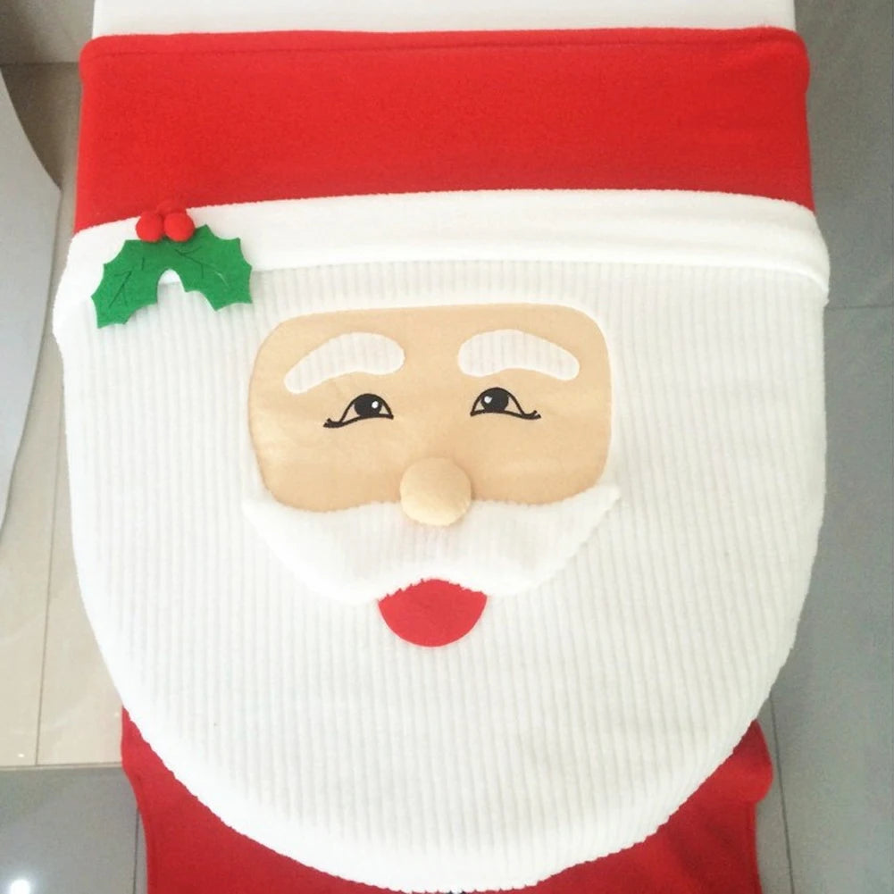 Ensemble Décoratif de Noël pour Toilettes