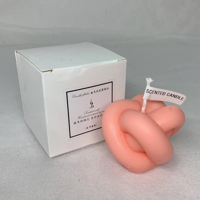 Bougie Parfumée Géométrique Élégante